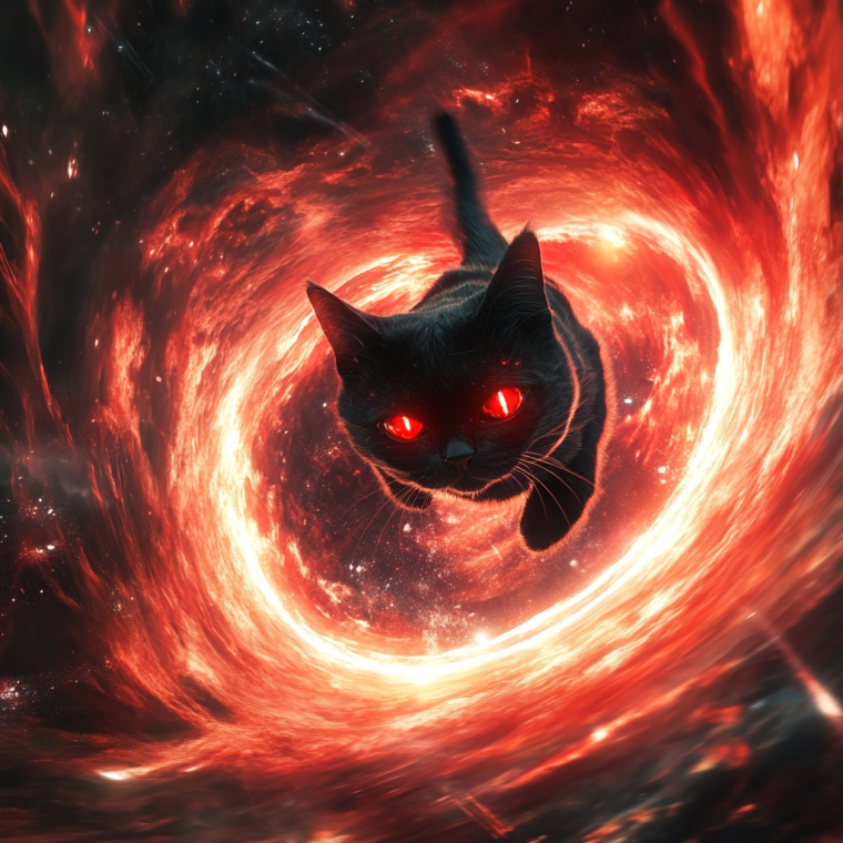 Black Hole Cat